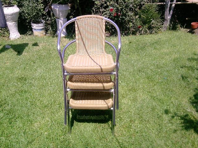 Imágenes de SILLAS DE ALUMINIO TEGIDO RATTAN SINTETICO en Iztapalapa