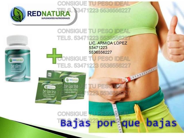 RED NATURA DF: BE SLIM BAJA DE 4 A 8KGS X MES en Mexico (Ciudad de)