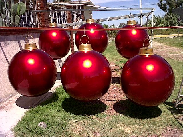 Esferas - Esferas Navideñas gigantes de Fibra de Vidrio